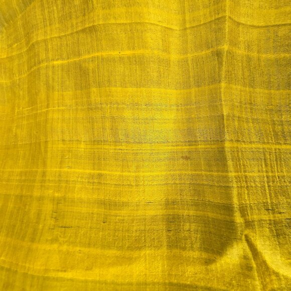 Vintage Lightweight Sheer Turquoise Blue & Yellow Scarves Set HS199 - Picture 7 of 7